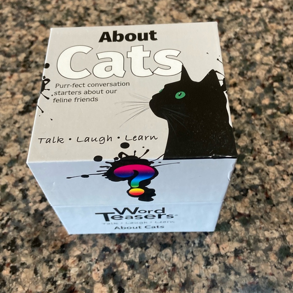 ABOUT CATS WORD TEASER GAME